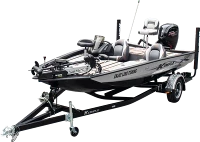 Πλαϊνή κονσόλα αλουμινίου 17 ποδιών Bass Boat